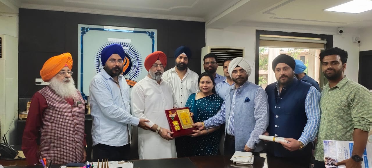 Parul Singh Leads Delegation in Meeting with Delhi Sikh Gurdwara Management Committee to Promote Para Sports Development