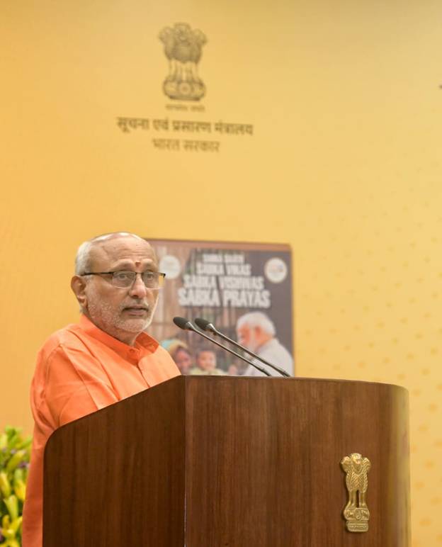 Sabka Sath, Sabka Vikas’: VP Releases PM Modi’s Speeches, Applauds Nation’s Progress