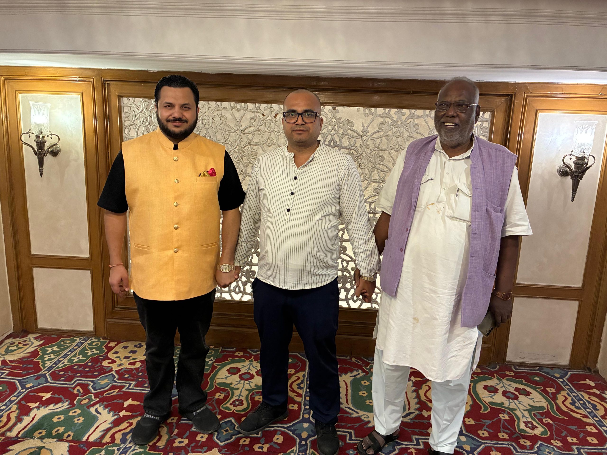 Janhit Dal, J. P. Senani and Janata Party Announce Joint Press Conference Ahead of Bihar Polls