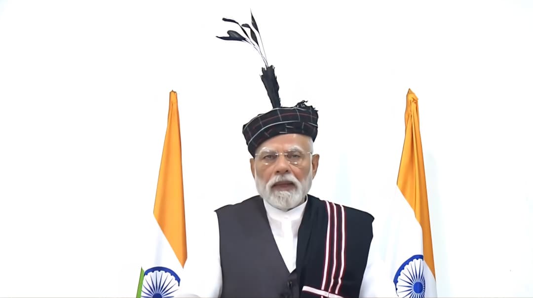 PM Modi Inaugurates ₹9,000 Crore Development Projects in Aizawl, Connects Mizoram to India’s Railway Map