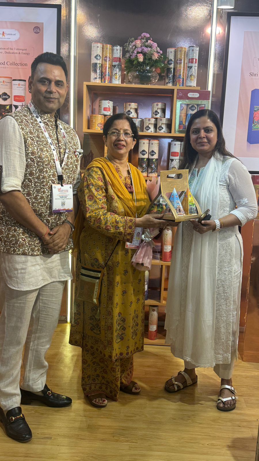 Ramalaya & JPSR Prabhu Shriram Showcase Spiritual Luxury at UP International Trade Show 2025