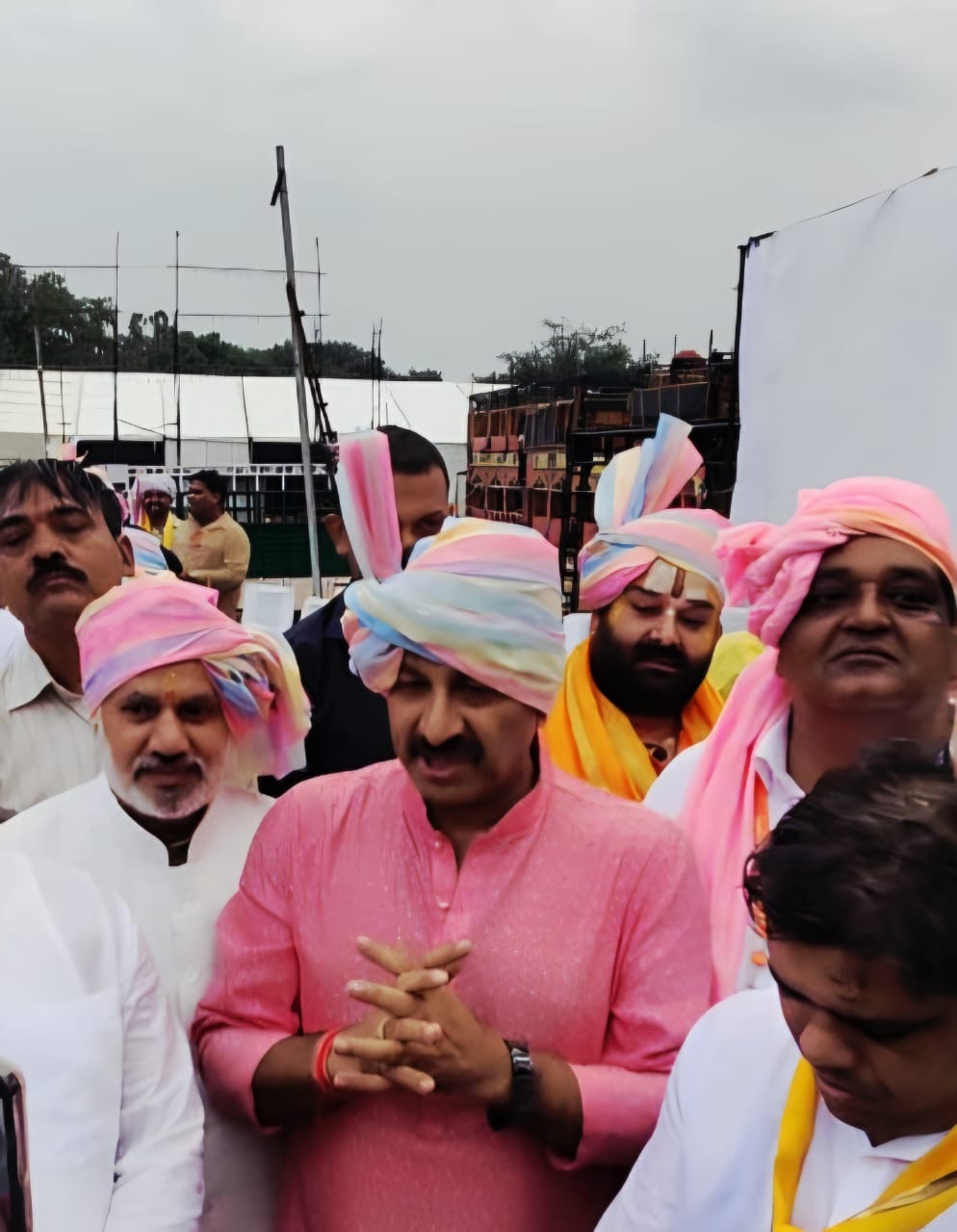 Former CJI K.G. Balakrishnan and MP Manoj Tiwari Join Thousands to Celebrate Maharishi Valmiki’s Message of Compassion and Equality