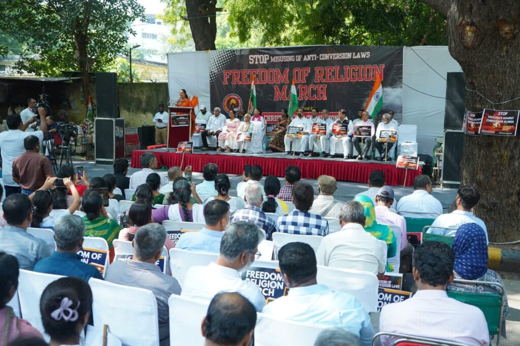 Religious Freedom March Commences in Delhi, Extends Nationwide