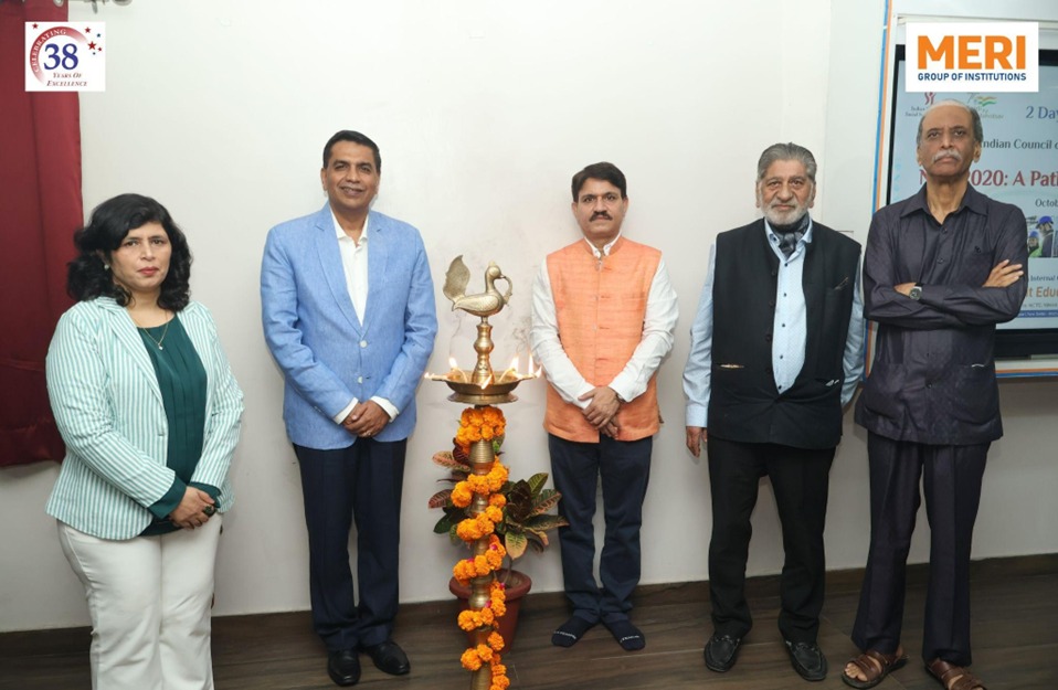 Education, Innovation, and Inclusivity Take Center Stage at MERI’s National Seminar on NEP 2020/2025