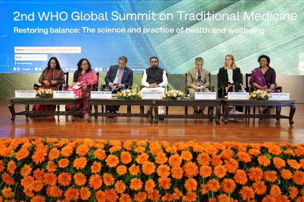 India Leads Global Push for Evidence-Based Traditional Medicine at WHO Pre-Summit Reception