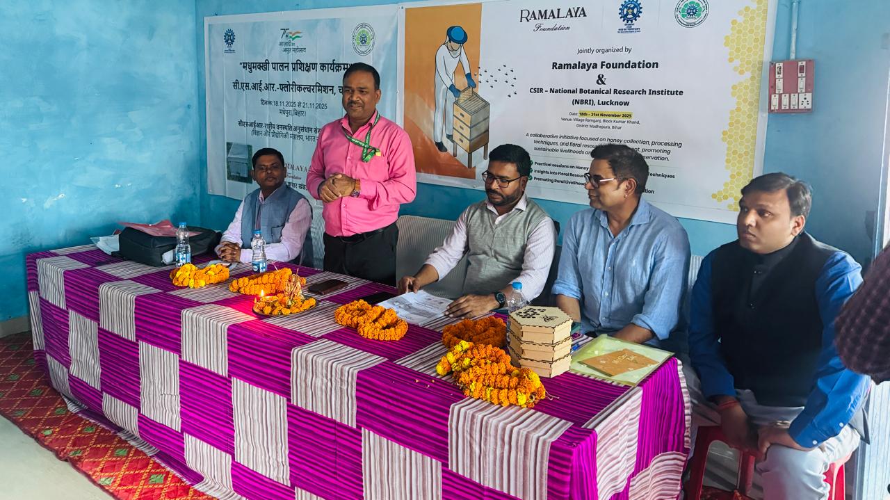 Bihar Unveils Its First Scientific Honey Production and Biodiversity Restoration Project in Madhepura