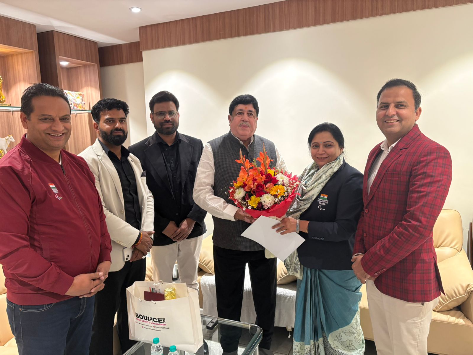 IFFCO Chairman Dilipbhai Sanghani Appointed Chief Patron of Delhi Paralympic Committee