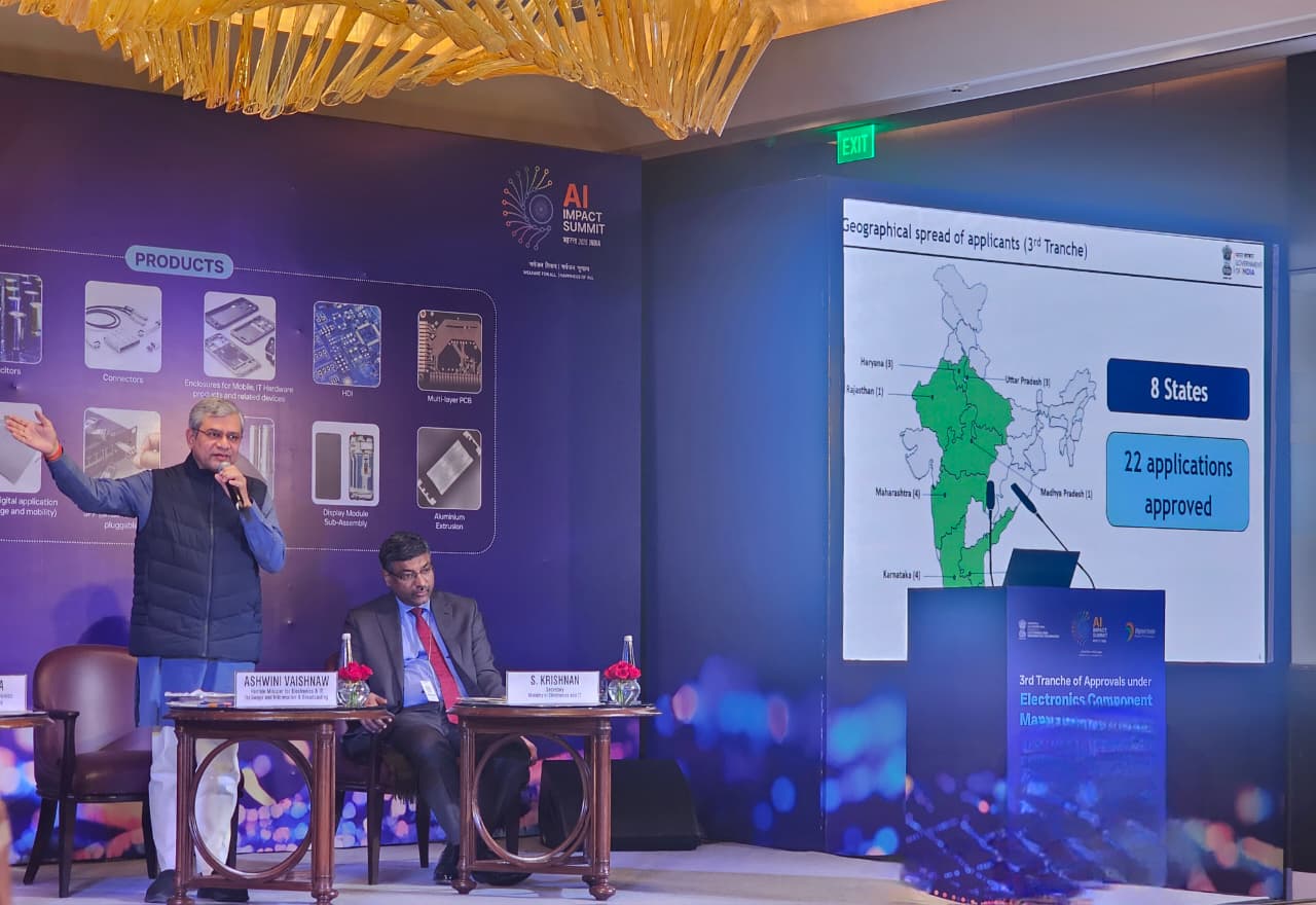 MeitY Approves 22 Proposals Under ECMS with ₹41,863 Crore Investment; Minister Urges Industry to Focus on Design Teams, Six Sigma Quality