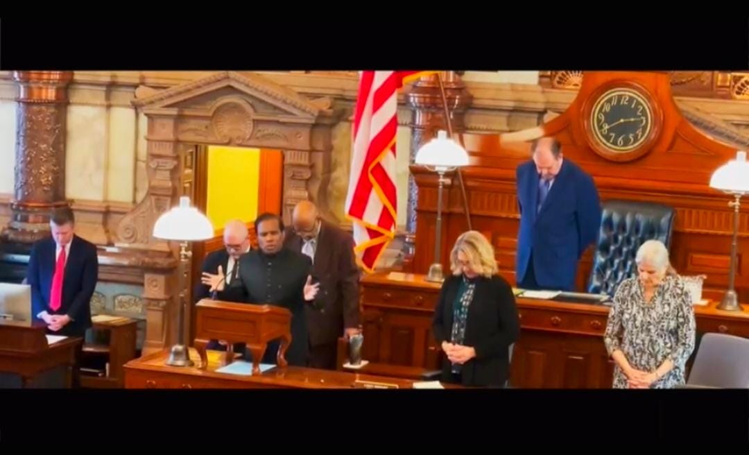 Dr. K. A. Paul Speaks at Kansas State Senate on Global Peace and India–US Relations